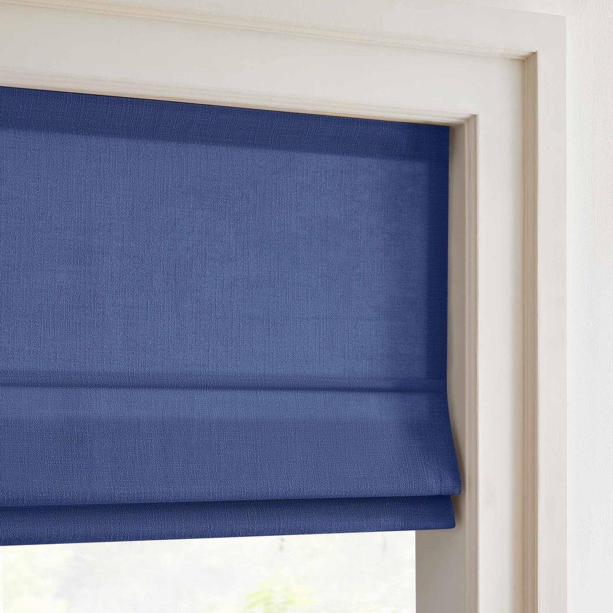 Lesley Custom Linen Roman Shades