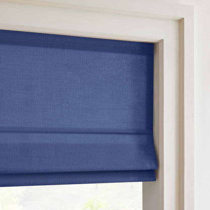 Lesley Custom Linen Roman Shades