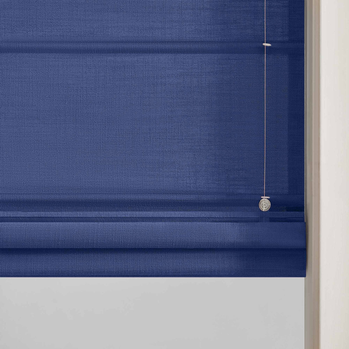 Lesley Custom Linen Roman Shades