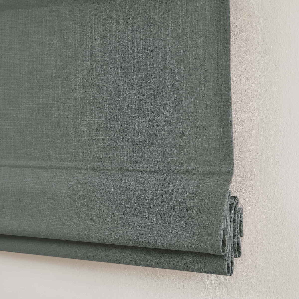 Lesley Custom Linen Roman Shades