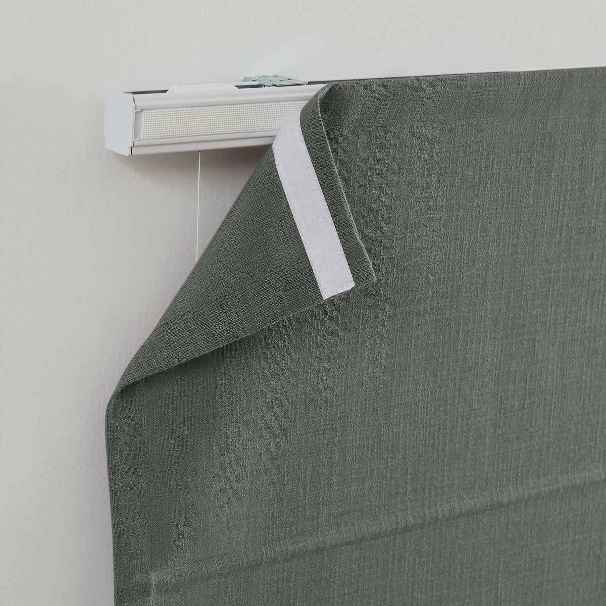 Lesley Custom Linen Roman Shades