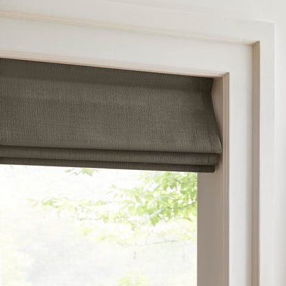 Lesley Custom Linen Roman Shades