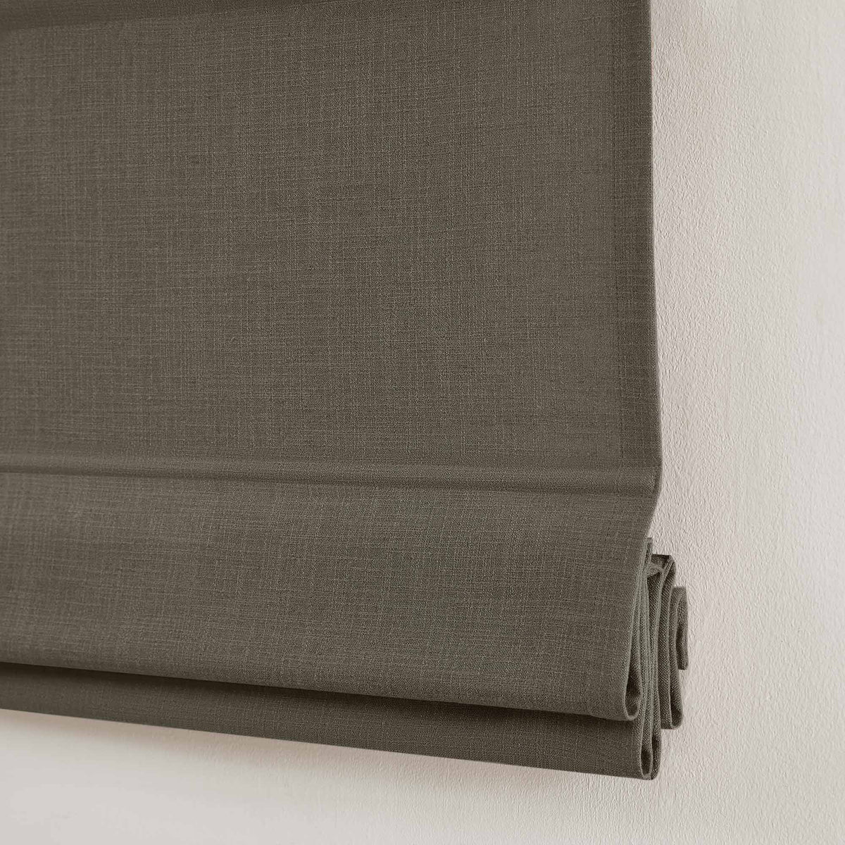 Lesley Custom Linen Roman Shades