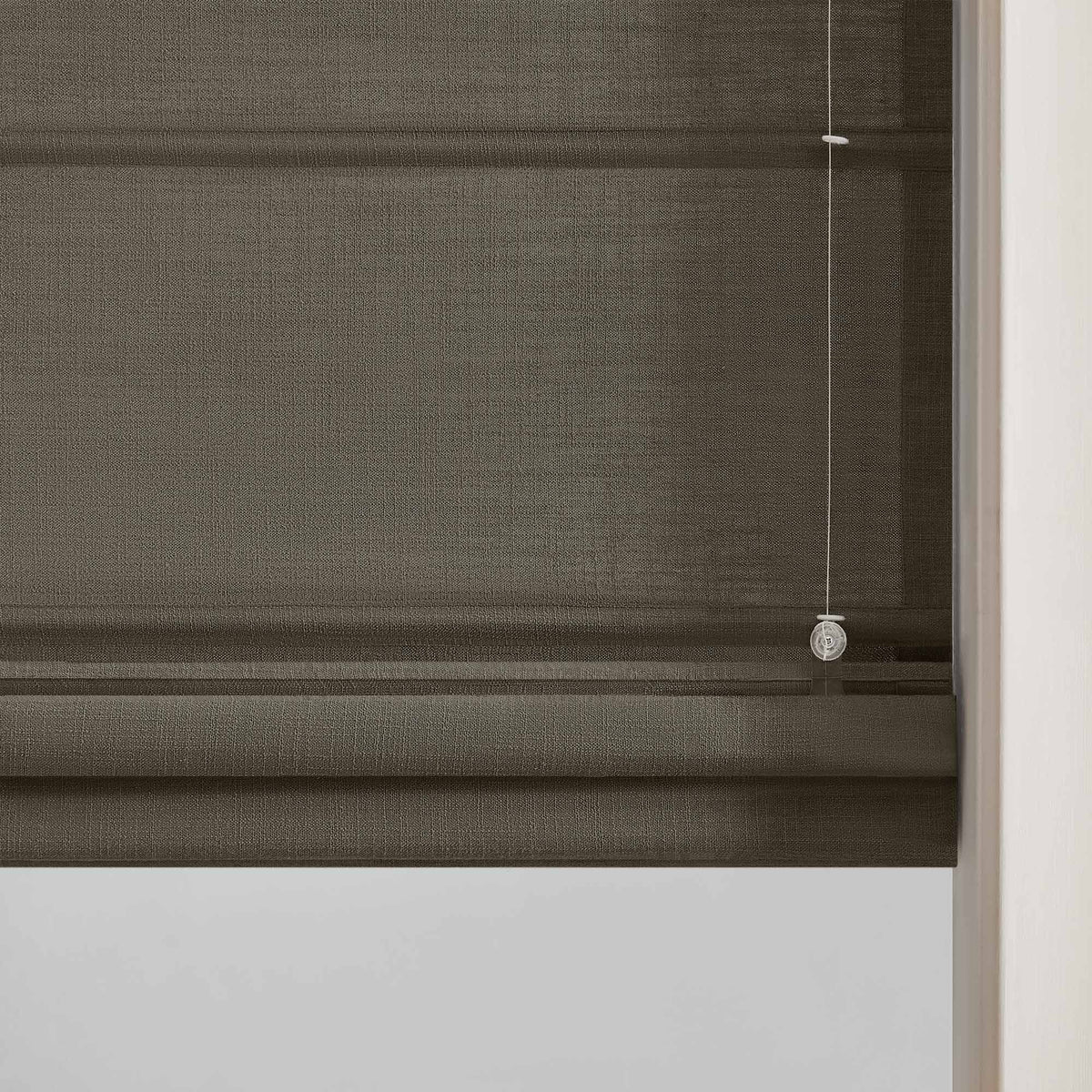 Lesley Custom Linen Roman Shades