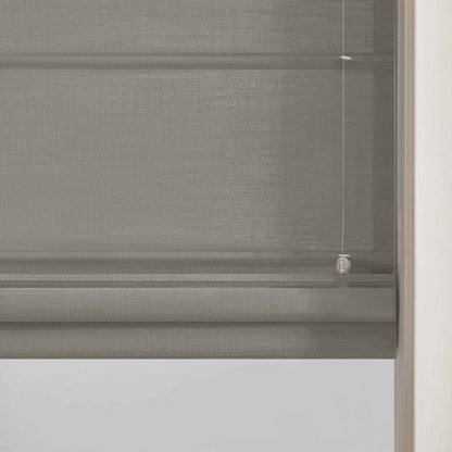 Lesley Custom Linen Roman Shades