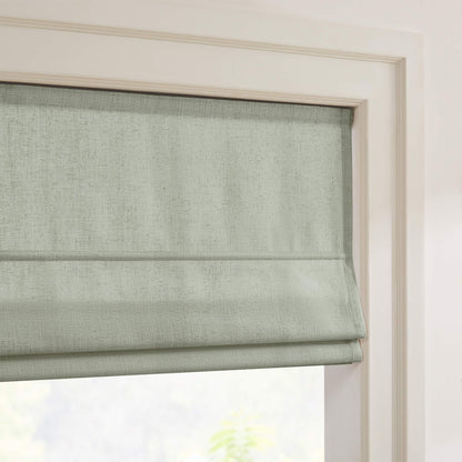Lesley Custom Linen Roman Shades