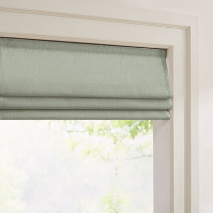 Lesley Custom Linen Roman Shades