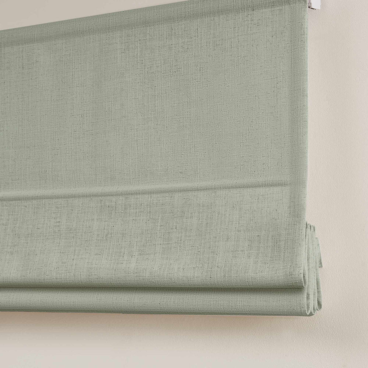 Lesley Custom Linen Roman Shades