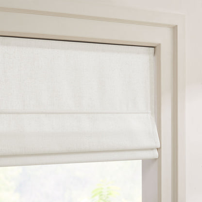 Lesley Custom Linen Roman Shades