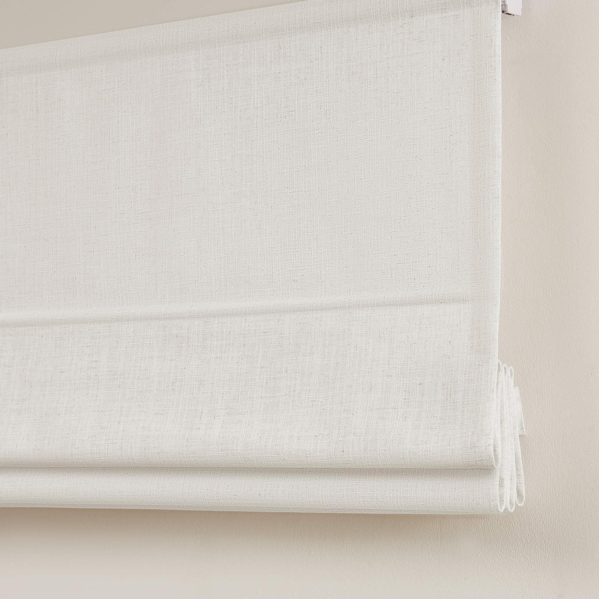 Lesley Custom Linen Roman Shades