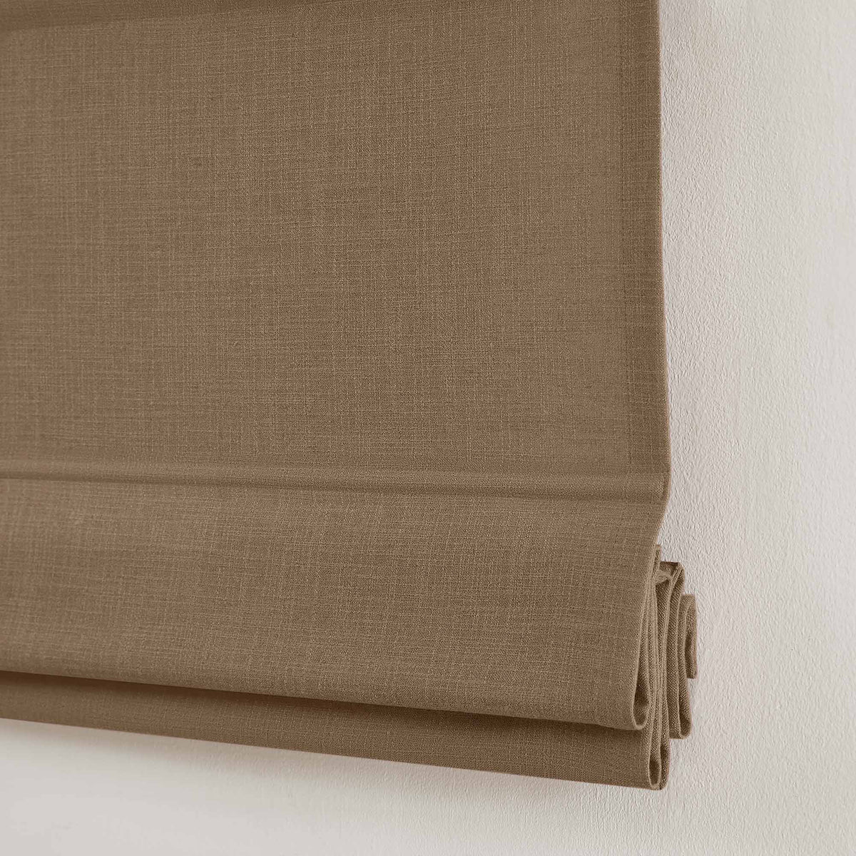 Lesley Custom Linen Roman Shades