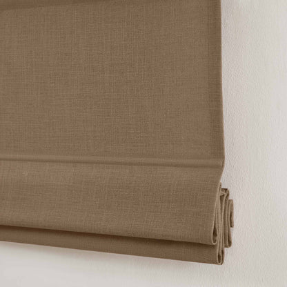 Lesley Custom Linen Roman Shades