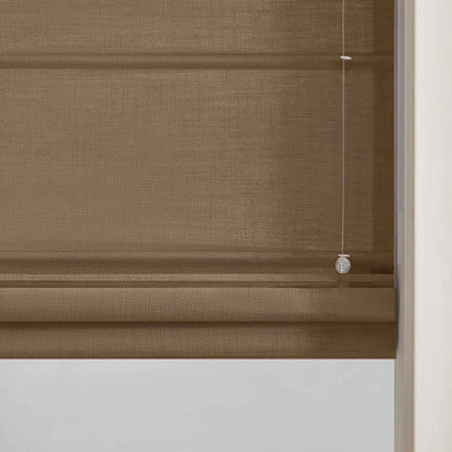 Lesley Custom Linen Roman Shades