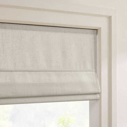 Lesley Custom Linen Roman Shades