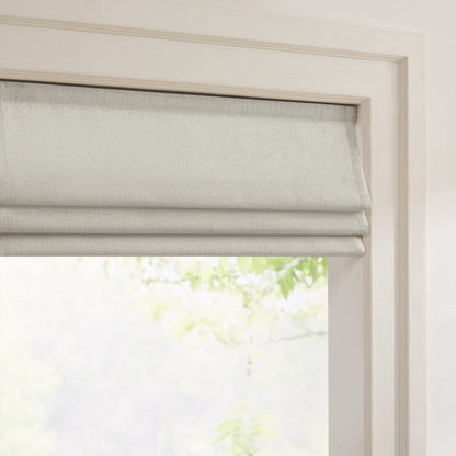 Lesley Custom Linen Roman Shades