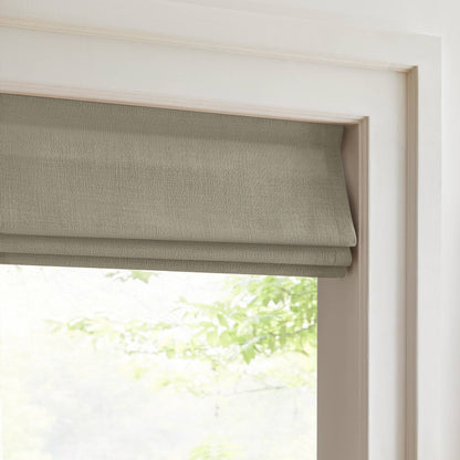 Lesley Custom Linen Roman Shades