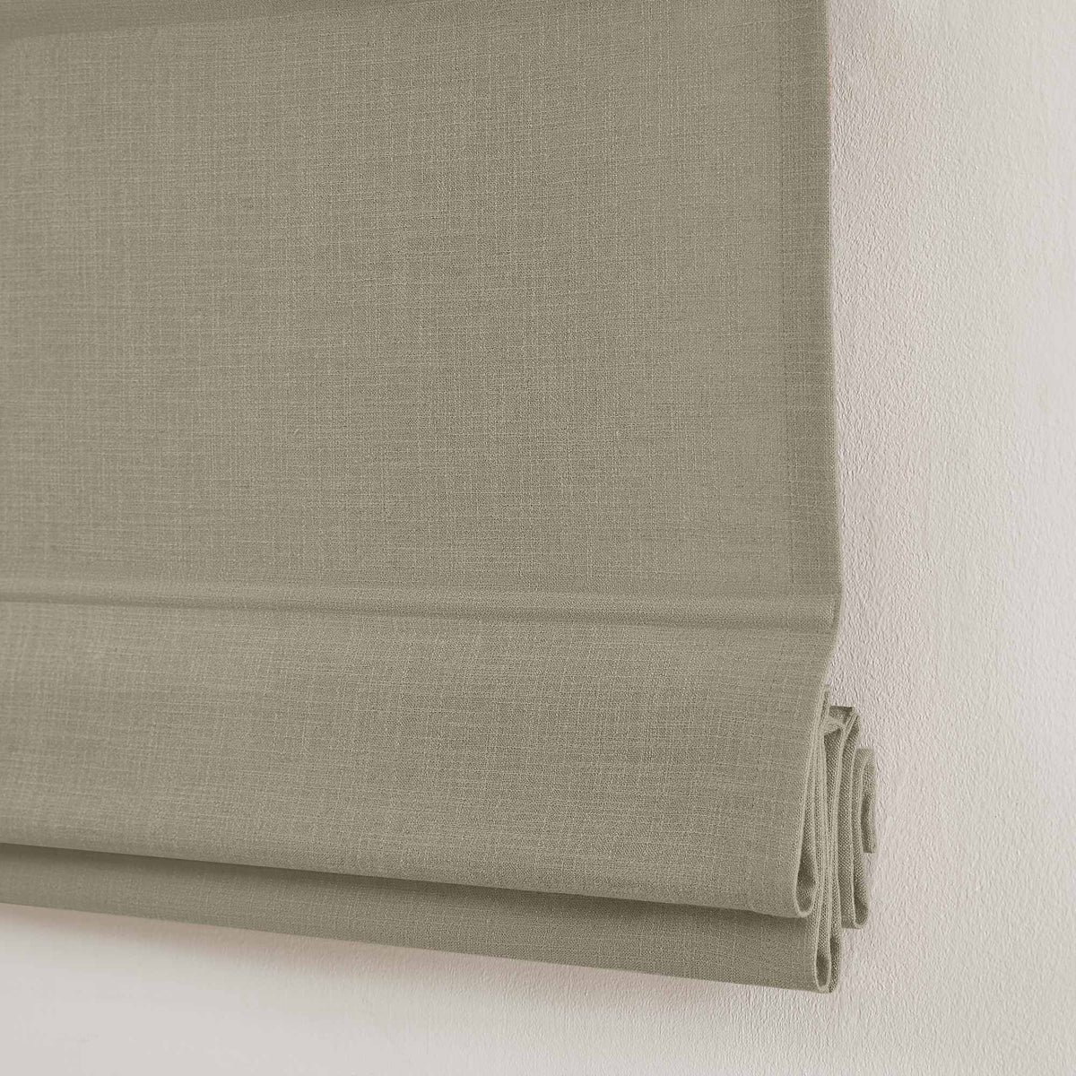 Lesley Custom Linen Roman Shades