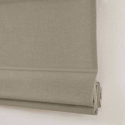 Lesley Custom Linen Roman Shades
