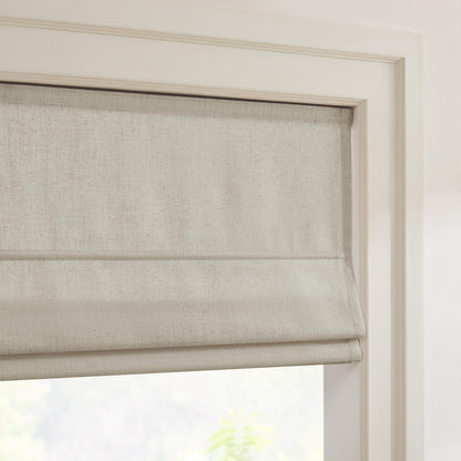 Lesley Custom Linen Roman Shades