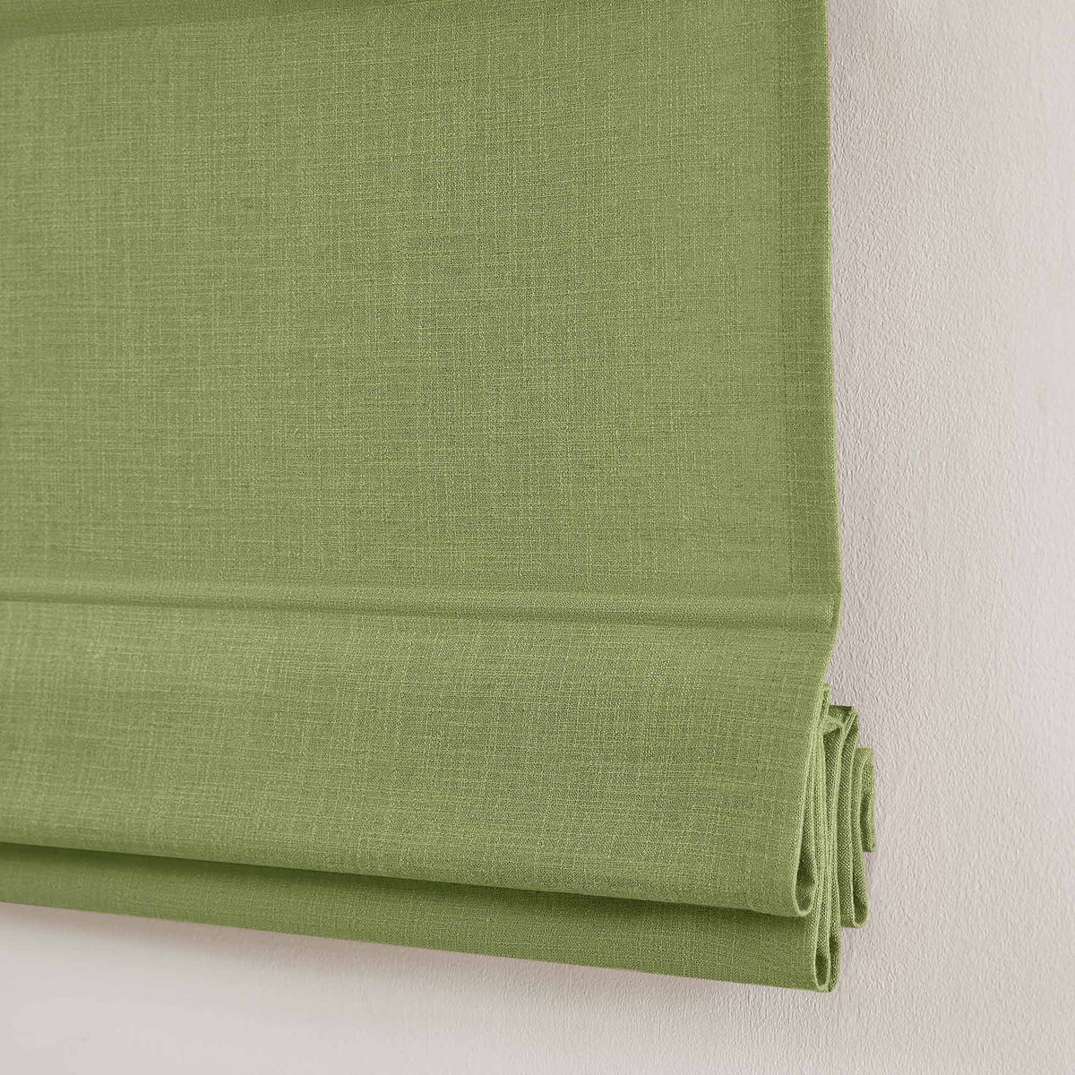Lesley Custom Linen Roman Shades
