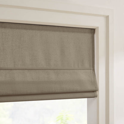 Lesley Custom Linen Roman Shades