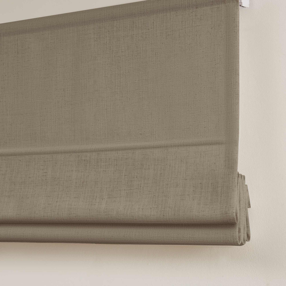 Lesley Custom Linen Roman Shades
