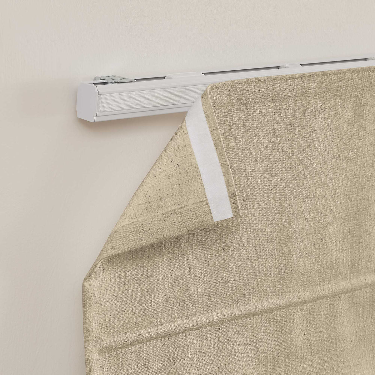 Lesley Custom Linen Roman Shades