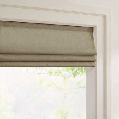Lesley Custom Linen Roman Shades