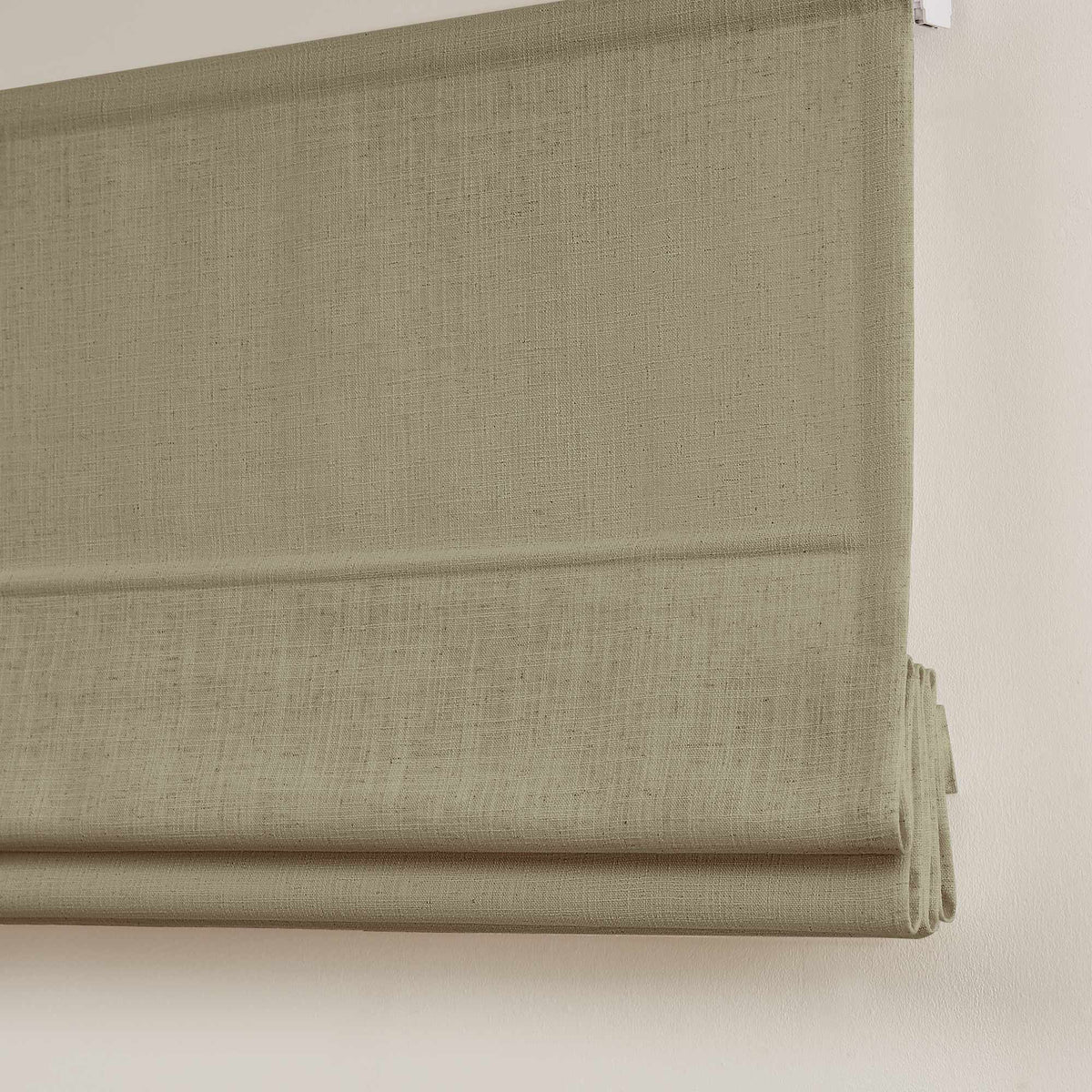 Lesley Custom Linen Roman Shades