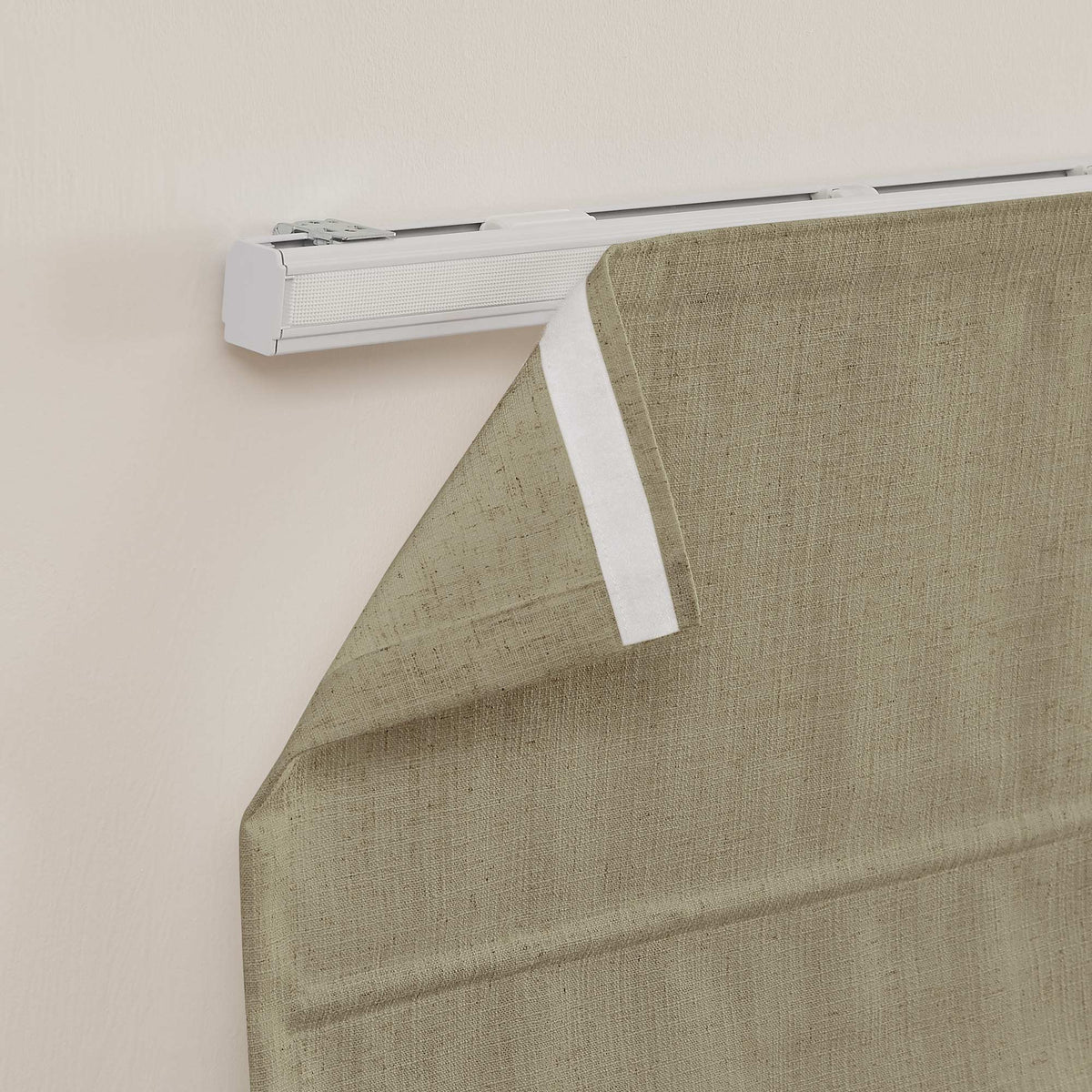Lesley Custom Linen Roman Shades