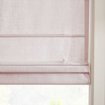 Lesley Custom Linen Roman Shades