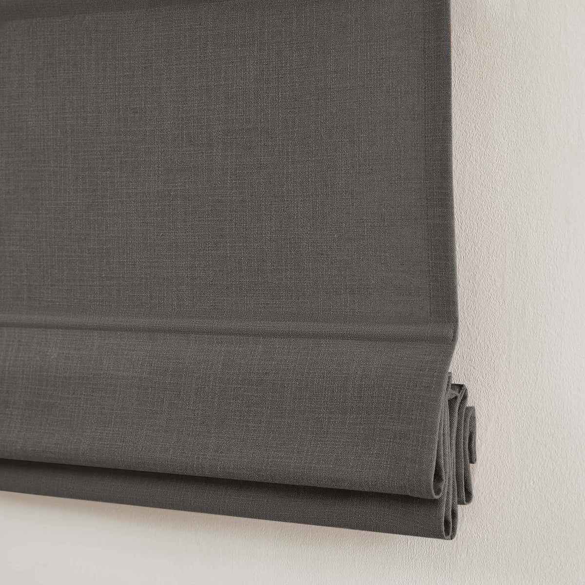 Lesley Custom Linen Roman Shades
