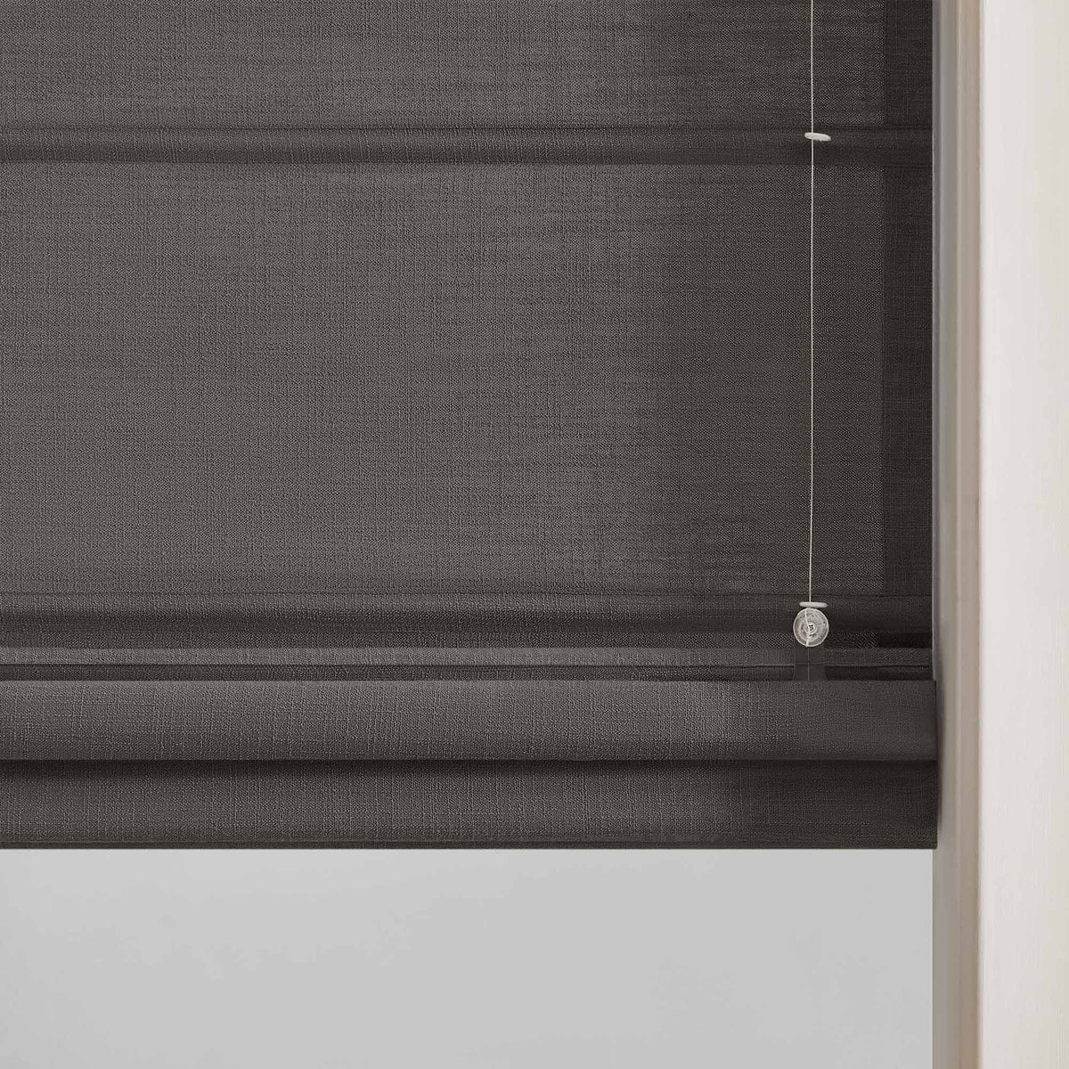 Lesley Custom Linen Roman Shades
