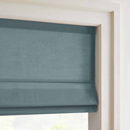 Lesley Custom Linen Roman Shades