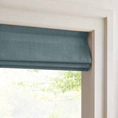 Lesley Custom Linen Roman Shades