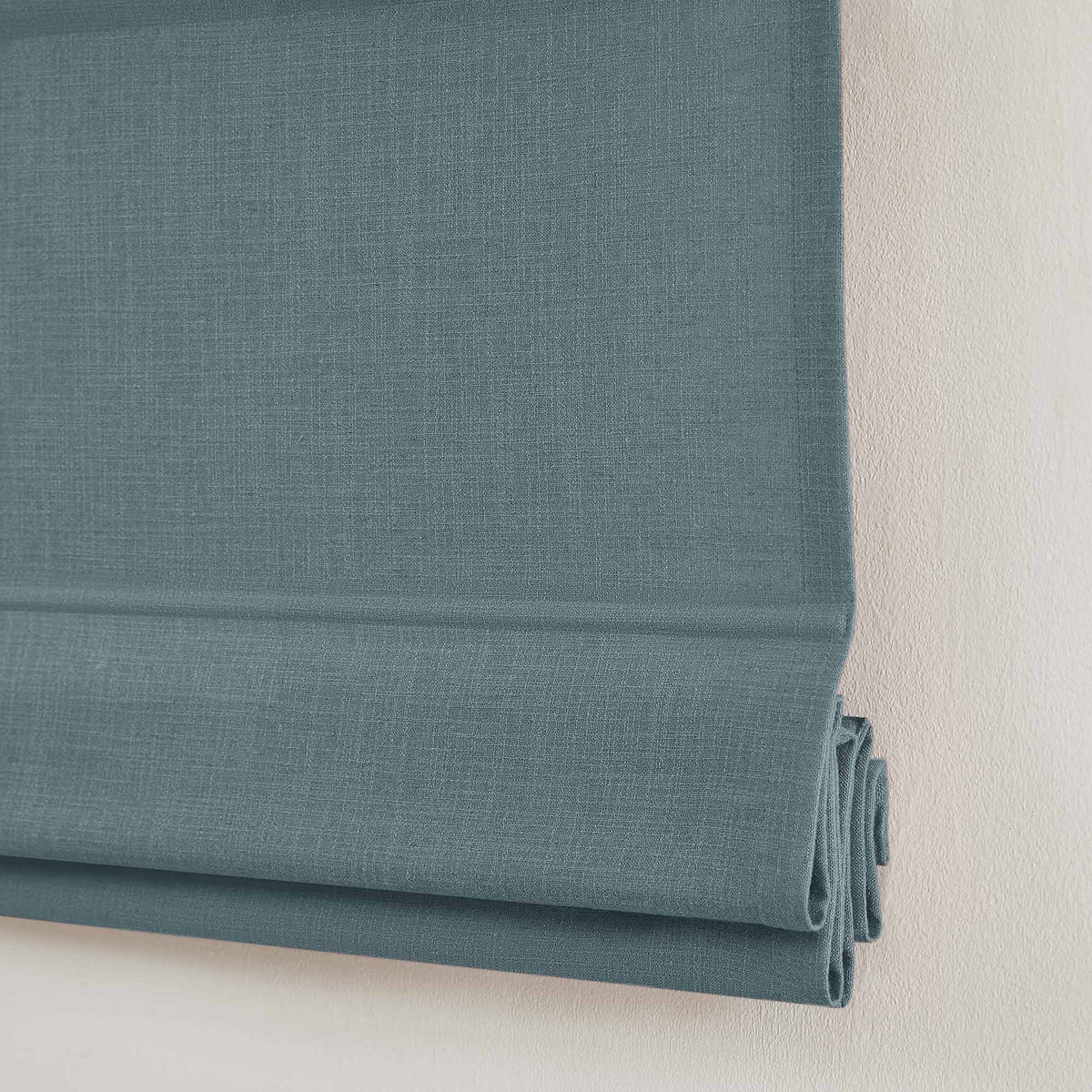 Lesley Custom Linen Roman Shades
