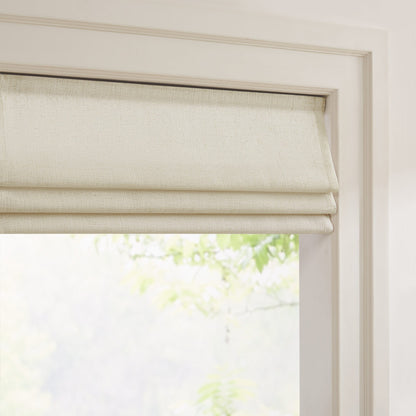 Lesley Custom Linen Roman Shades