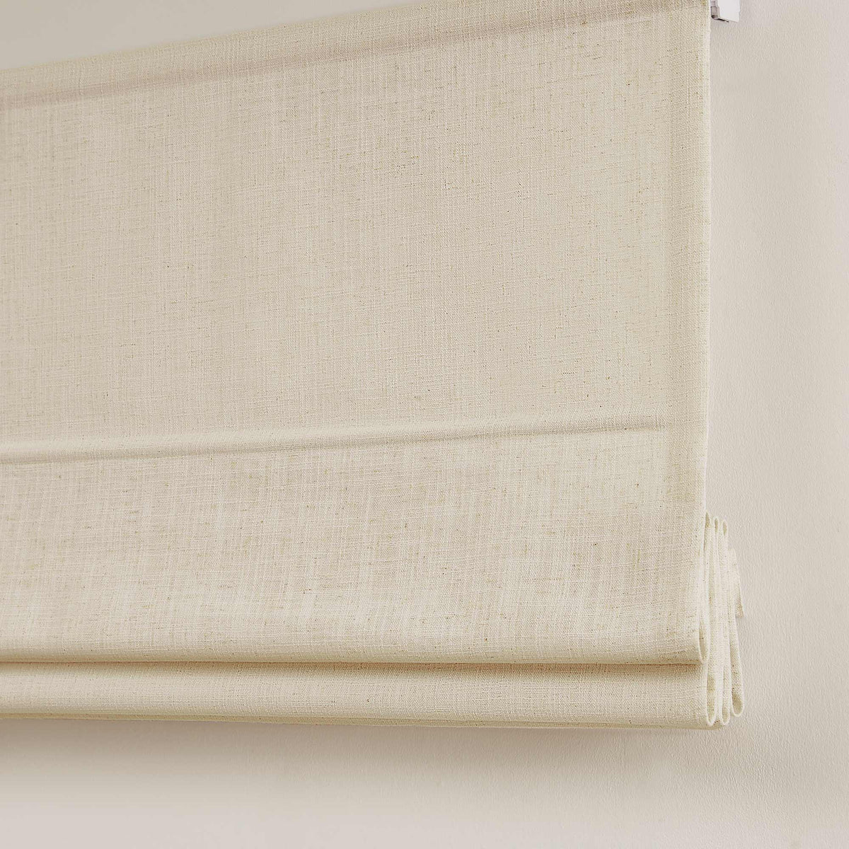 Lesley Custom Linen Roman Shades