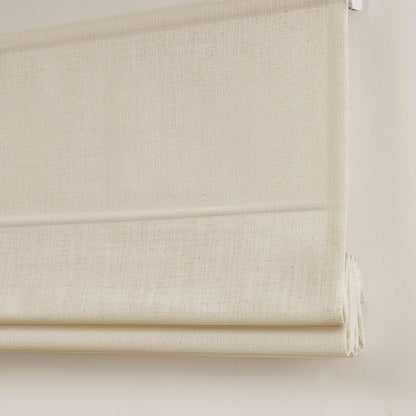 Lesley Custom Linen Roman Shades