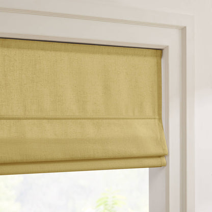 Lesley Custom Linen Roman Shades