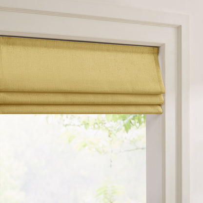 Lesley Custom Linen Roman Shades