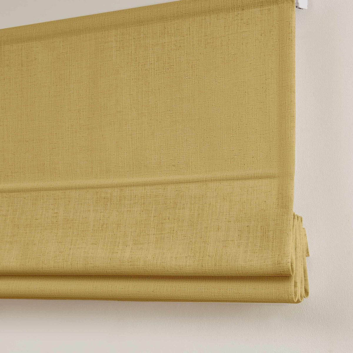 Lesley Custom Linen Roman Shades