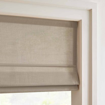 Lesley Custom Linen Roman Shades