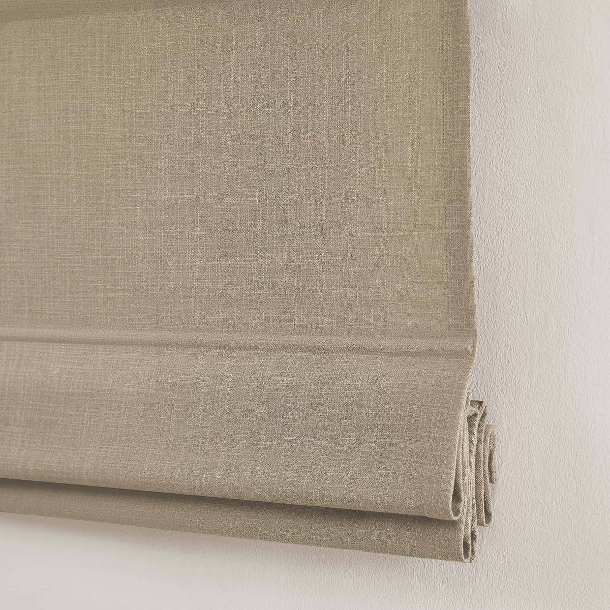 Lesley Custom Linen Roman Shades