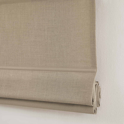 Lesley Custom Linen Roman Shades