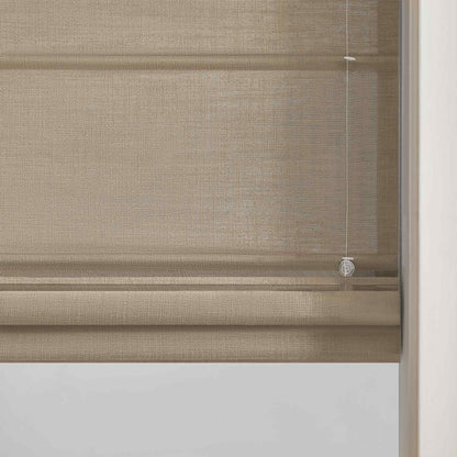 Lesley Custom Linen Roman Shades