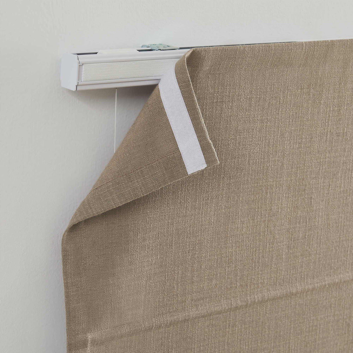 Lesley Custom Linen Roman Shades