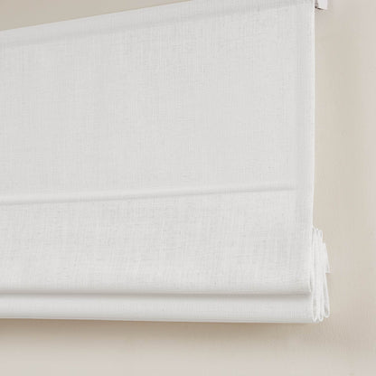 Lesley Custom Linen Roman Shades