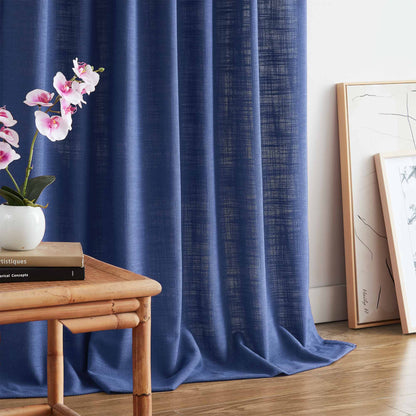 Lesley Linen Blend Curtains