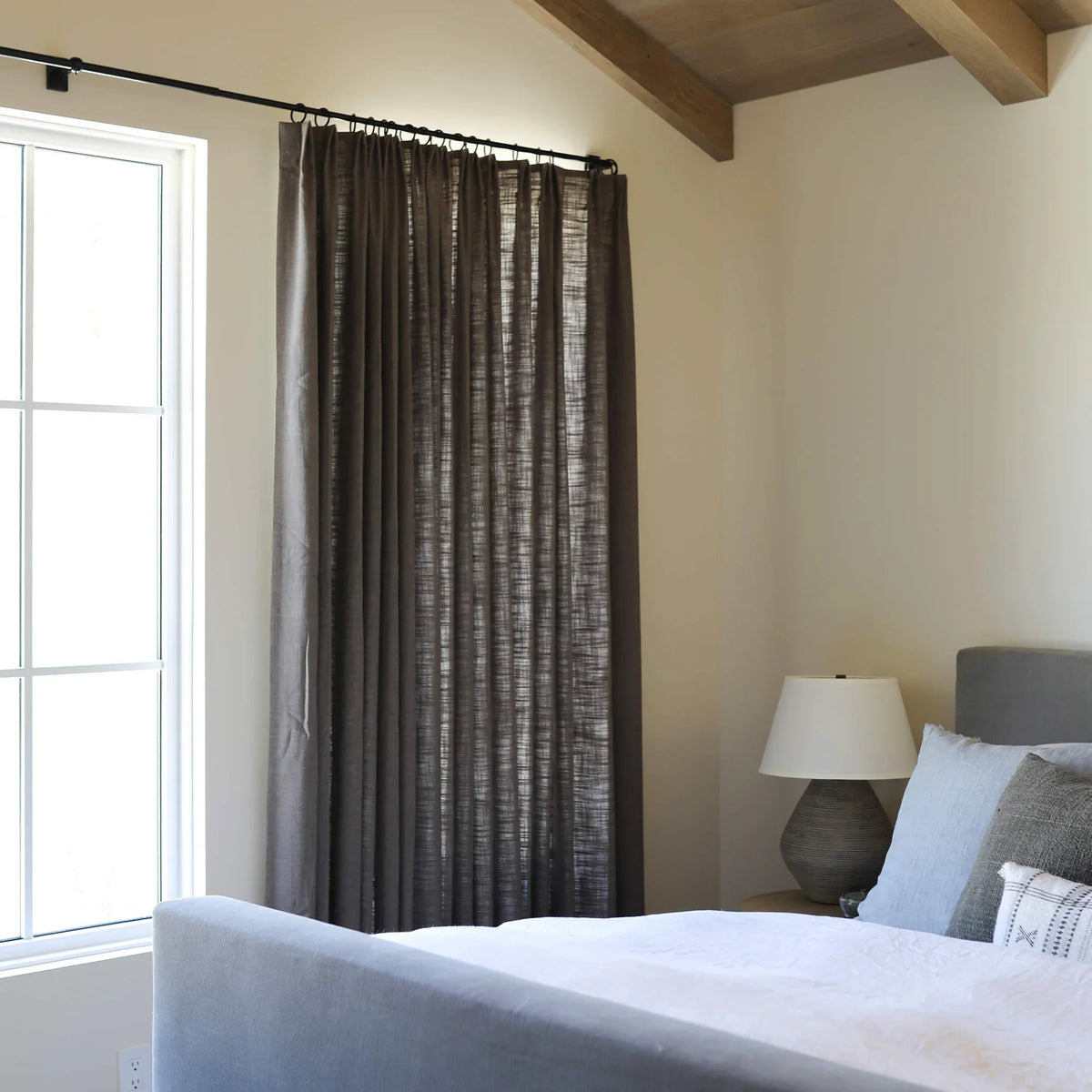 Lesley Linen Blend Curtains